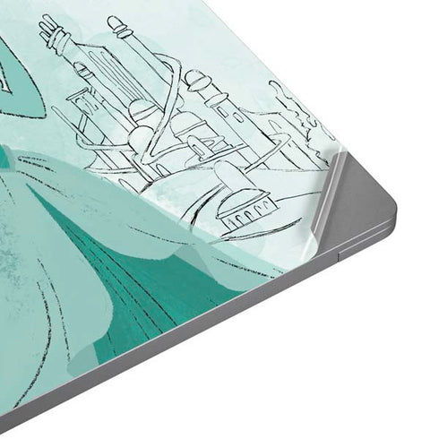 Disney Princess Ariel Art Universal Laptop 16in (13 x 9.4in) Skin